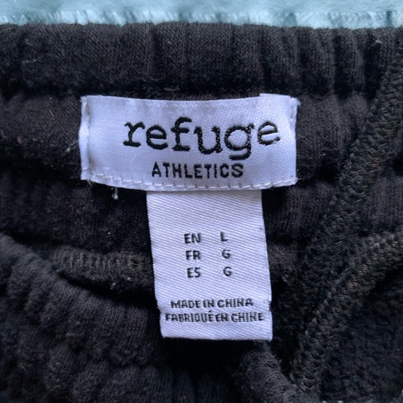refuge black cargo joggers - Picture 2 of 2